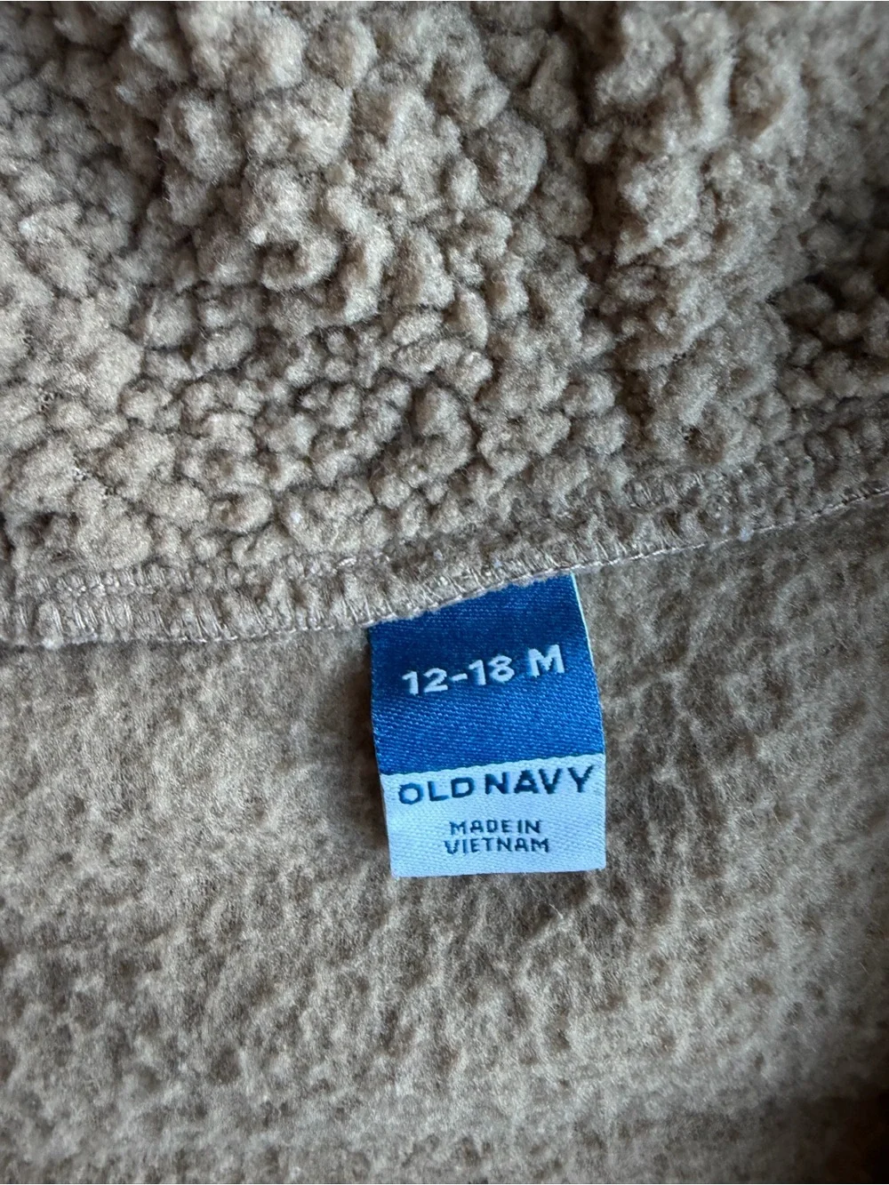 Old Navy Unisex Sherpa Hybrid Hooded One-Piece for Baby
